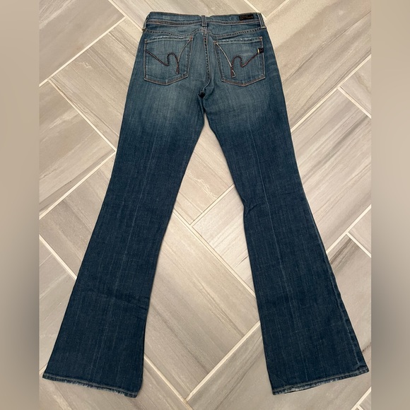 Citizens of Humanity ingrid #002 stretch low waist flair jeans - Picture 4 of 4